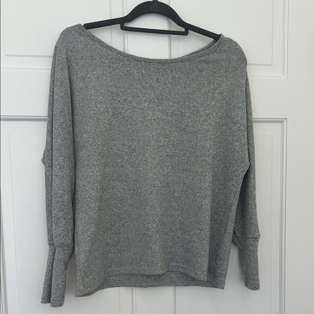 Cuffed Knit Cardigan w/ Back Detail